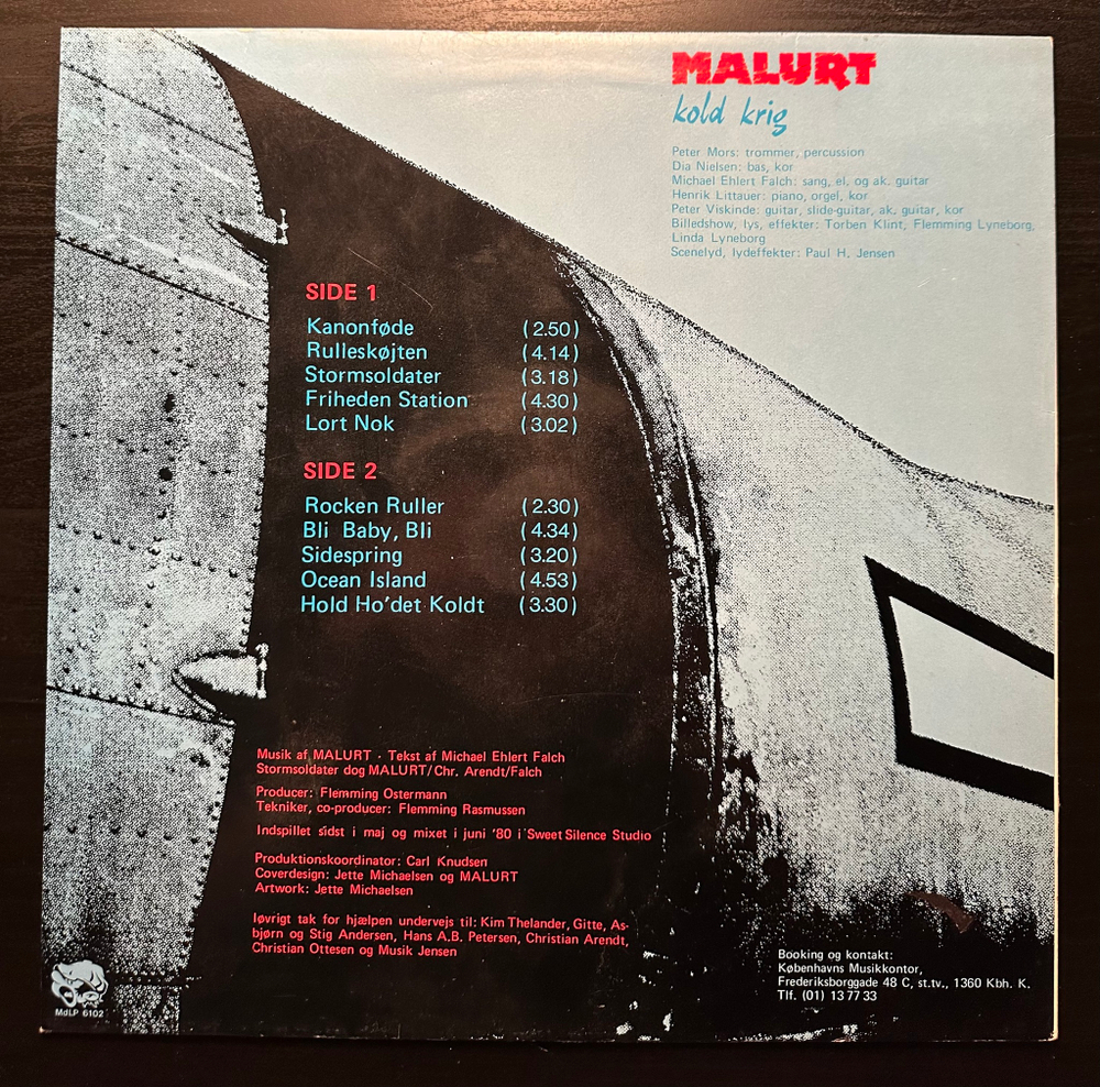 Malurt - Kold Krig (Дания 1982г.)