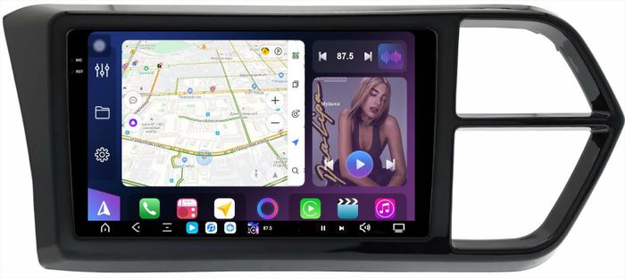 Магнитола для Jetta VS5, VS7 - FarCar S500-TS20 монитор 10.36" 2K QLED на Android 14, Быстрейшая, CarPlay, 4G SIM-слот