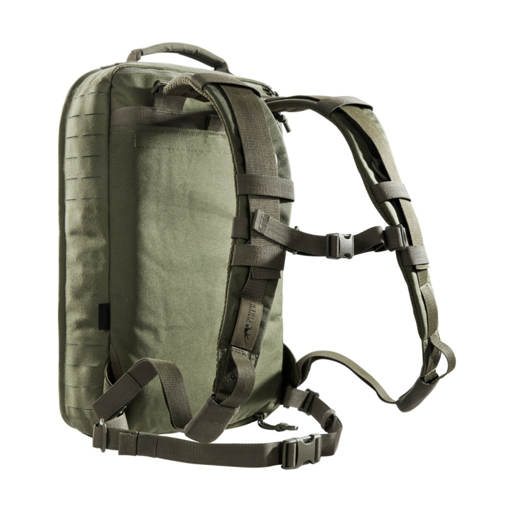Tasmanian Tiger Medic Assault Pack MK II L Olive — спинка и лямки