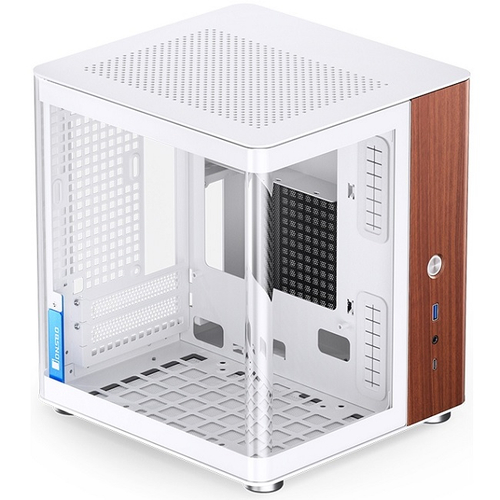Корпус Mini-Tower JONSBO TK-0, Mini-ITX, без Б.П, белый (TK-0 White)