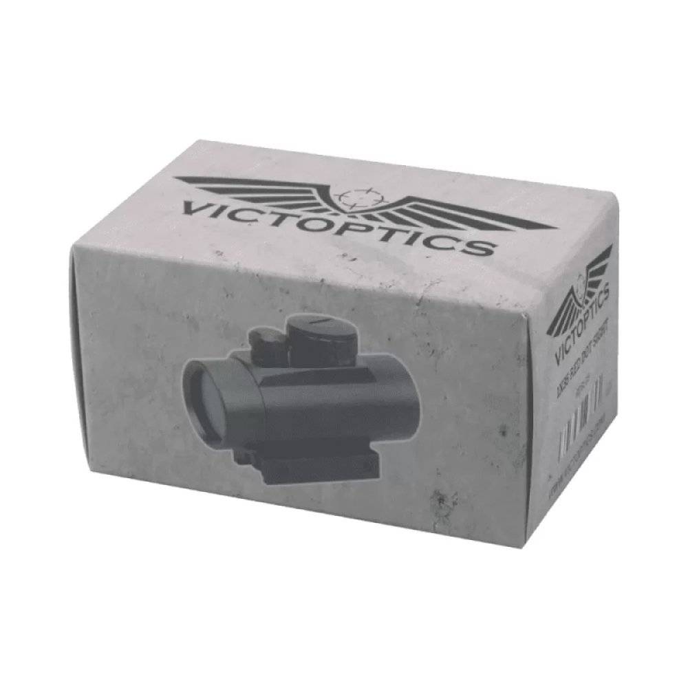 Коллиматорный прицел Vector Optics VictOptics T1 1x35 (закрытый, 5 МОА, объектив 35мм, точка красная\зеленая, weaver, IP67)