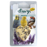 FIORY био-камень для птиц Hearty Big с лавандой в форме сердца 100 г