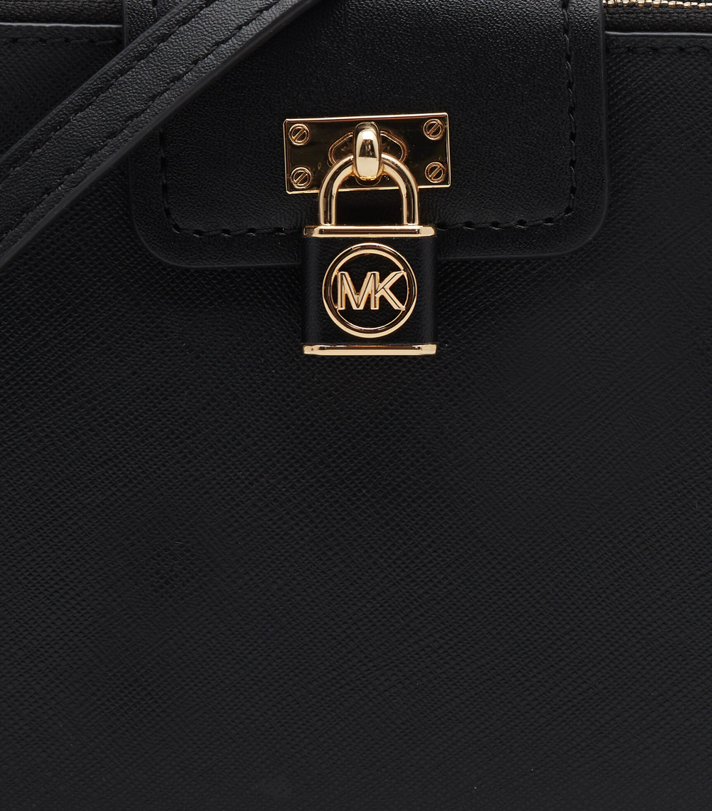 кожаная сумка-мессенджер Michael Kors - черный(32S3GR0C1L)