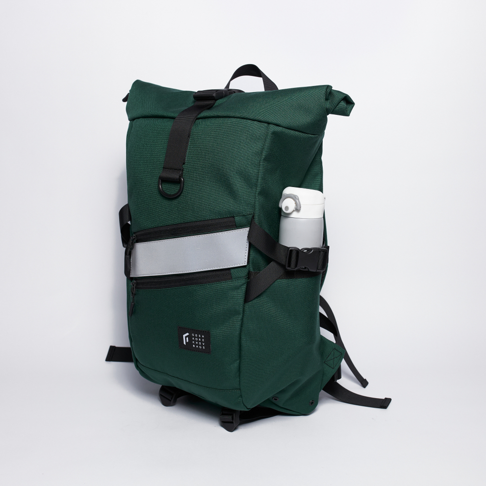 Рюкзак Technic Rolltop М темно-зеленый