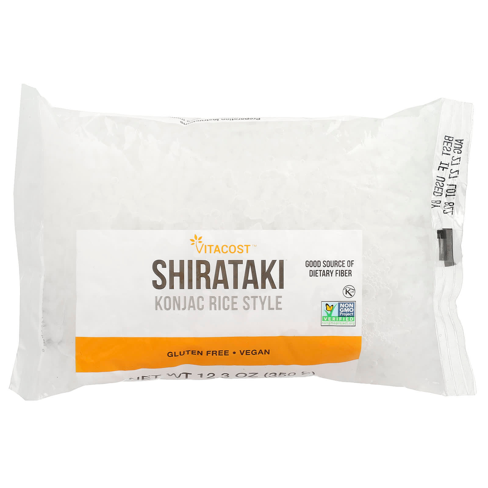 Vitacost, ширатаки, из риса из конжака, 350 г (12,3 унции)