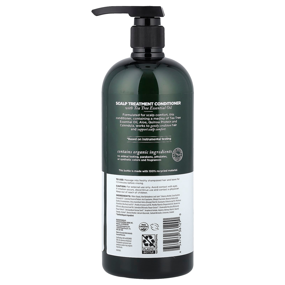 Avalon Organics, Кондиционер для ухода за кожей головы, чайное дерево, 907 г (32 унции)
