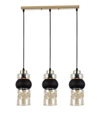 Светильник подвесной Rilon 06827/3L GOLD, 3×40 Вт, золотой