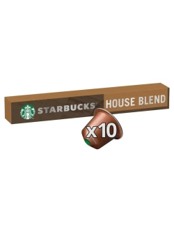 Капсулах Starbucks House Blend для системы Nespresso
