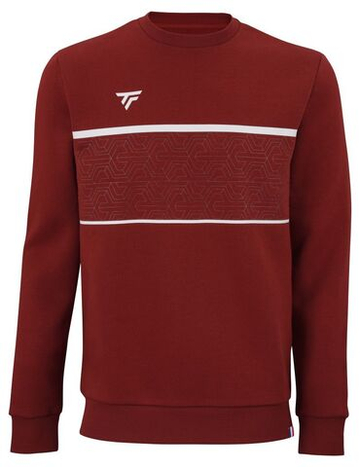 Мужская теннисная кофта Tecnifibre Team Sweater - красный