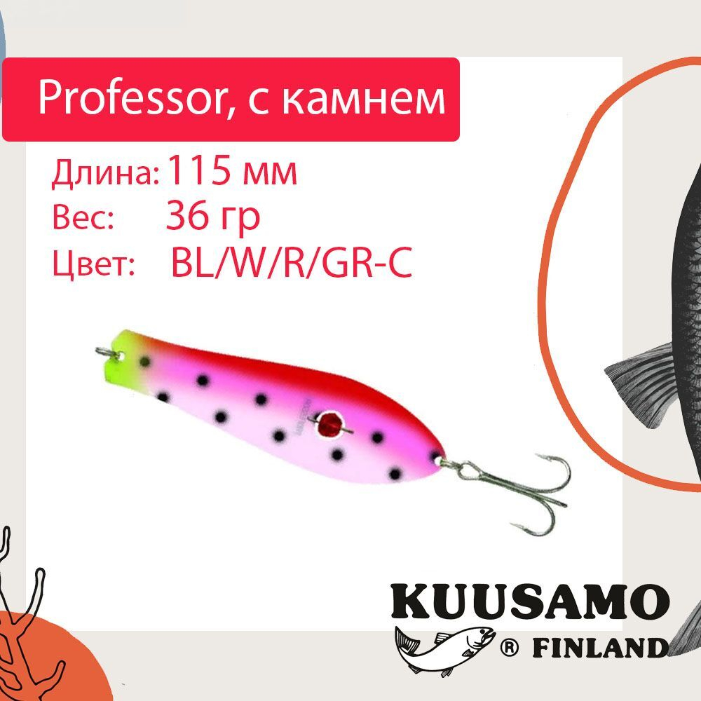 Блесна для рыбалки Kuusamo Professor