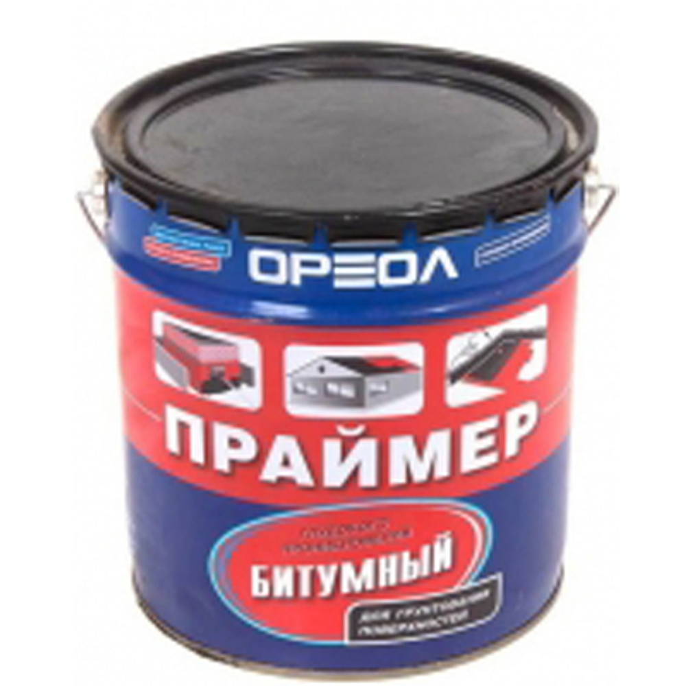 Праймер битумно-каучуковый Ореол-1 глубокого проникновения 20 л