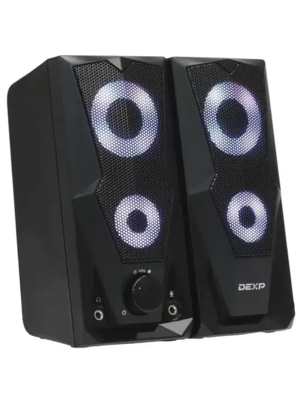 Колонки 2.0 R610 BLACK 3 Вт, питание от порта USB