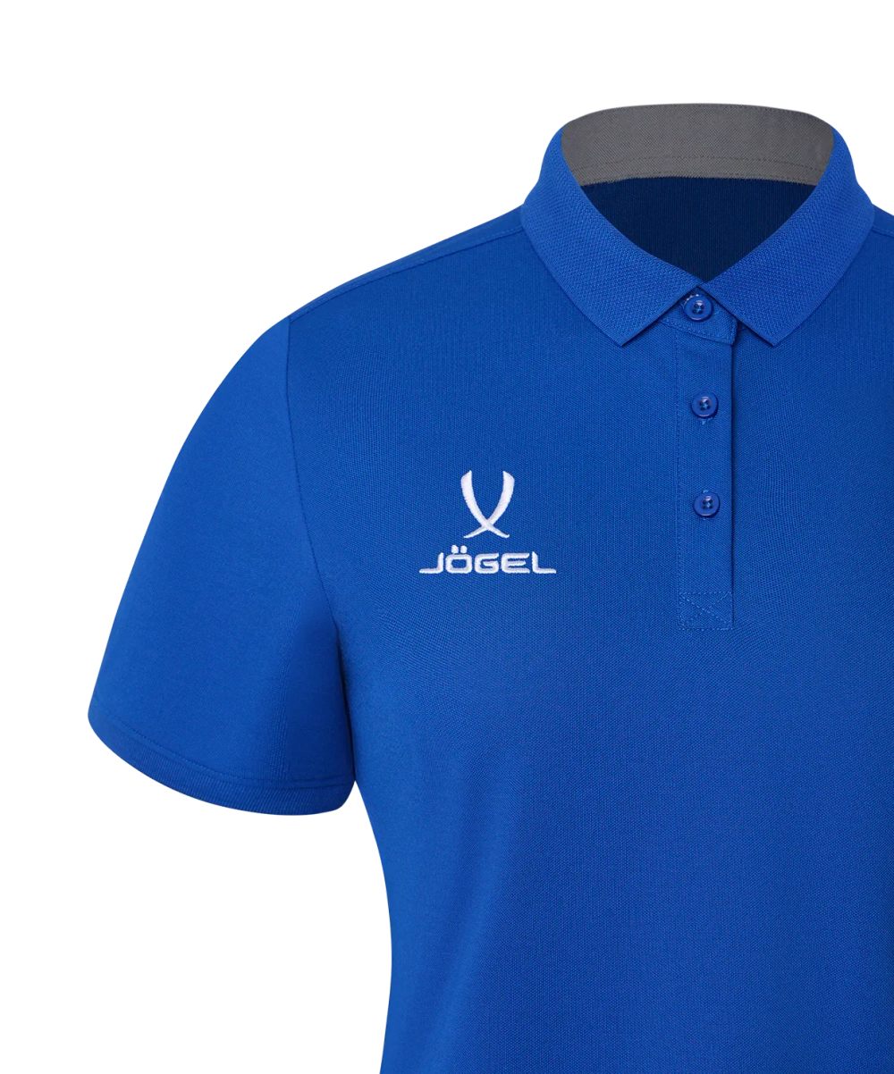 Поло женское JÖGEL PREMIER PerFormDRY CVC Polo W, синий