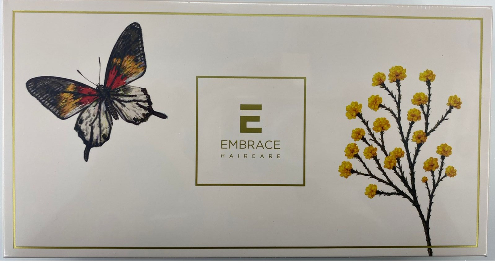EMBRACE Mini Hair Claw Clip Voyage Trio Набор миниатюр для волос/косметичка/заколка