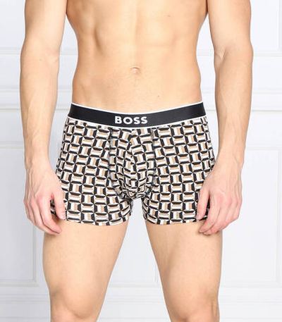 трусики-боксеры trunk 24 print BOSS BLACK - коричневый(50479053)