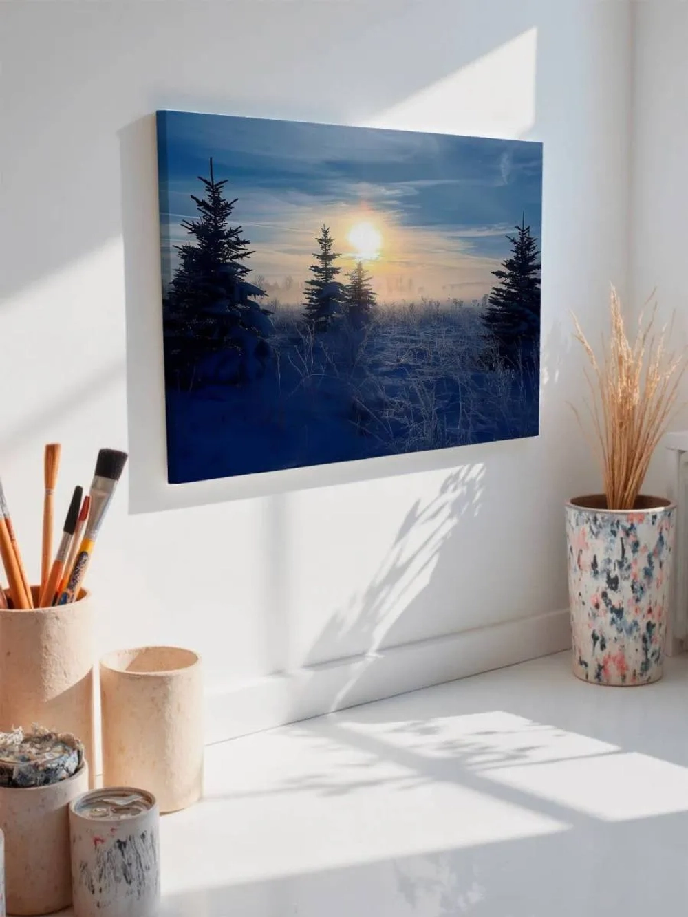 Картина на стену 40 X 50 Зима