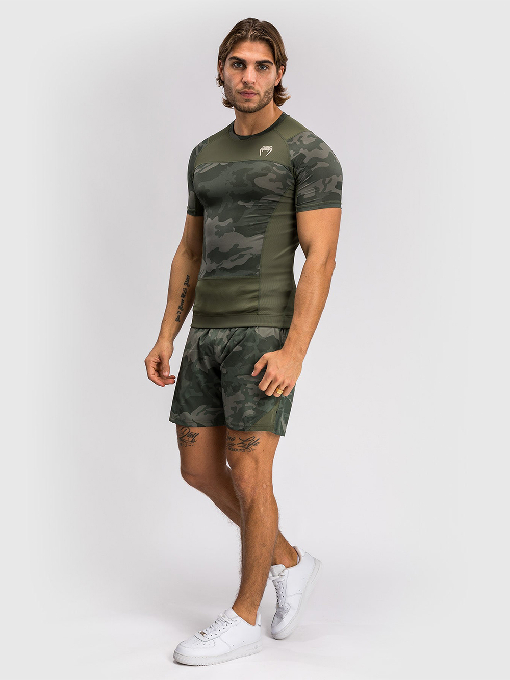 Рашгард Venum G-Fit Air Army Camo S/S