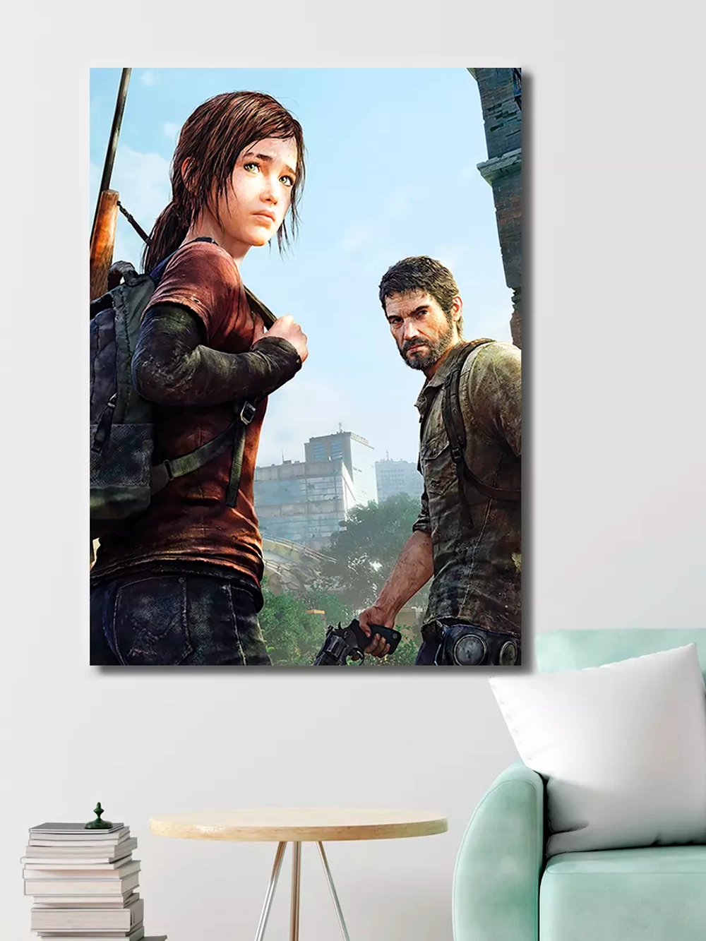 Интерьерная картина "The Last of Us", 50х70см 1шт.