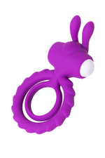 Фиолетовое эрекционное кольцо на пенис JOS GOOD BUNNY (Цвет: фиолетовый)
