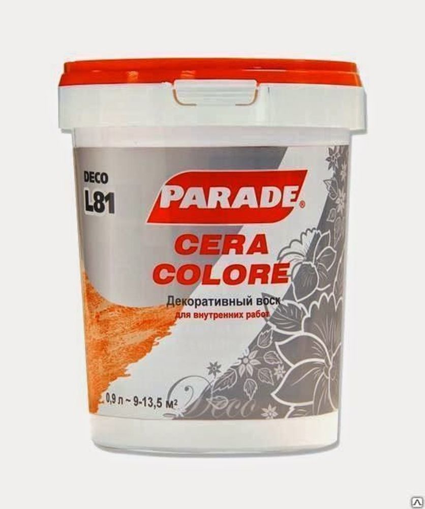 Декор.воск PARADE L81 белый полупрозрачный  0,9л