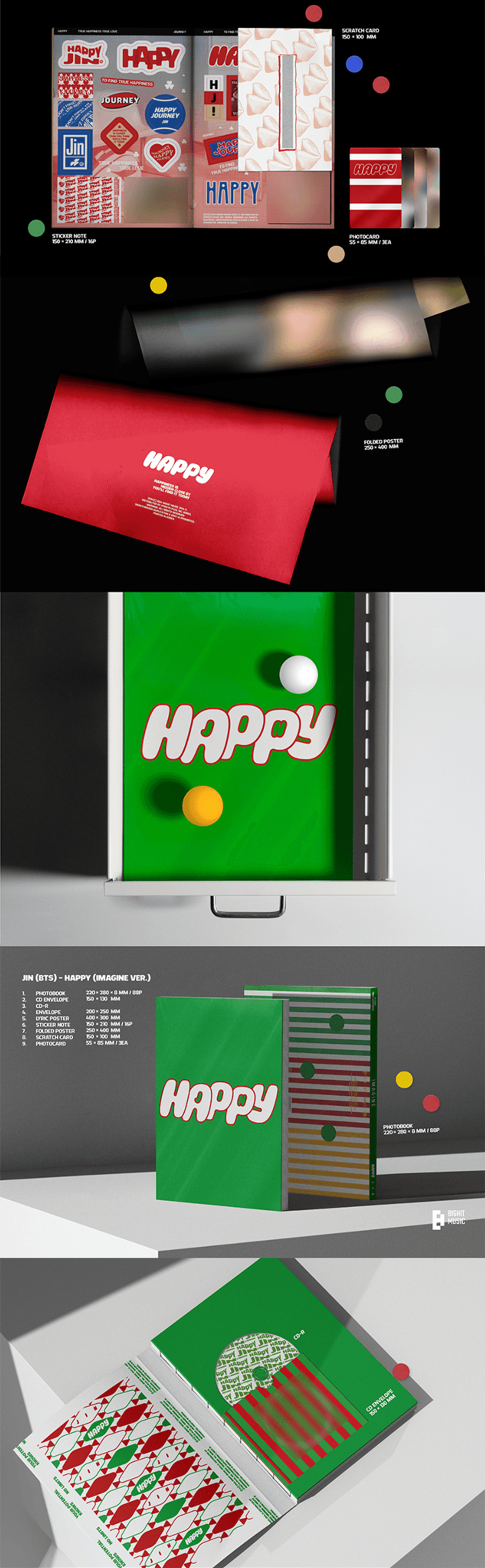 Альбом Jin (BTS) - HAPPY