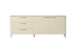 Тумба Type oak 3 ящика 2 двери L (молочный)