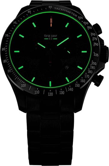 Швейцарские тактические часы Traser P67 Diver Black 109377