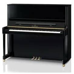 KAWAI K-600AS M/PEP - пианино, 134х153х65, банкетка (600), цвет черный полированный, механизм Millen