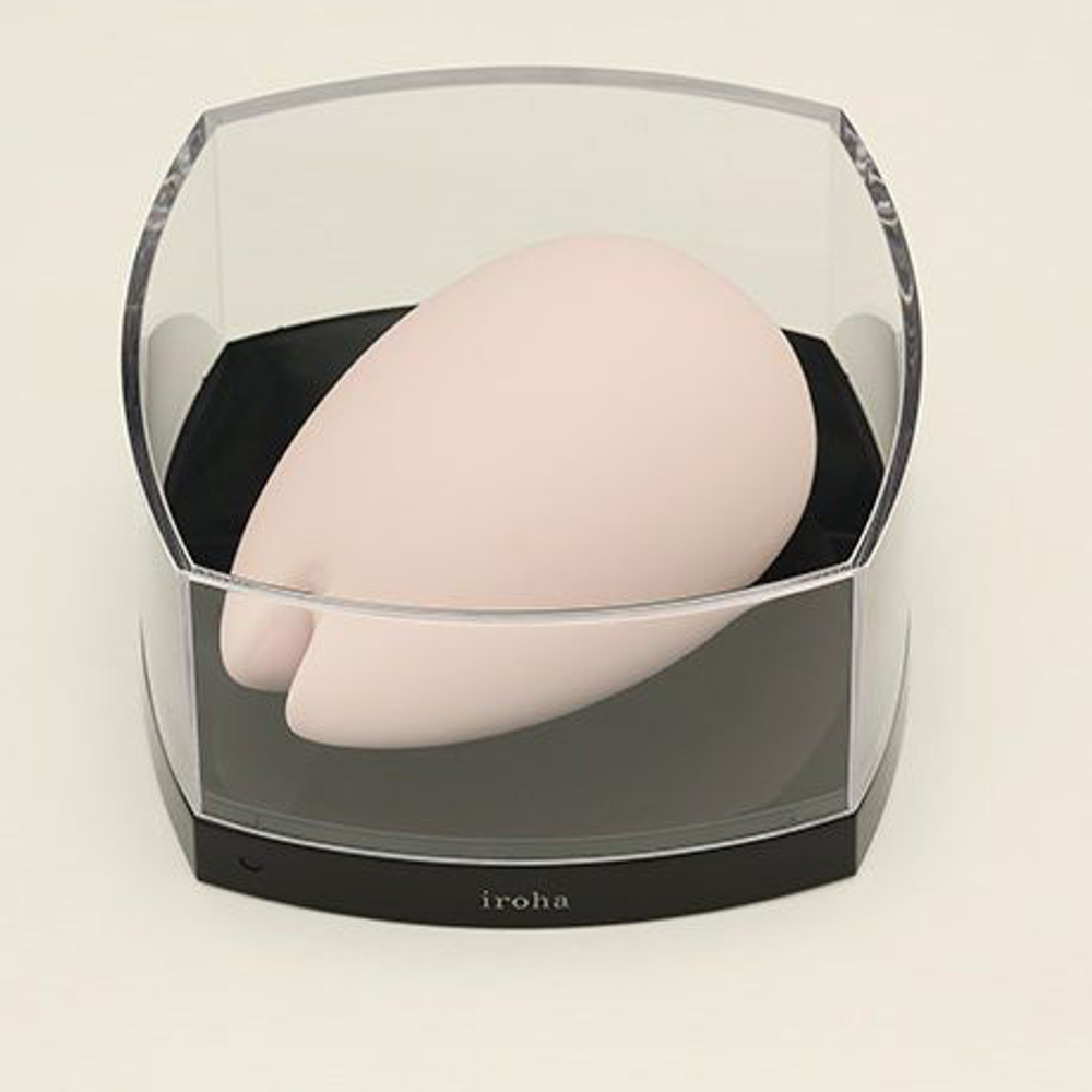 Нежно-розовый вибромассажер 8см Iroha Sakura IHM-03