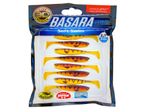 Виброхвост LUCKY JOHN Basara Soft Swim 3D, 2.5in (63 мм), цвет PG08, 8 шт/уп