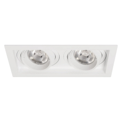 Светильник MS-VORTEX-BUILT-S210x117-2x20W Warm3000 (WH-WH, 40 deg, 230V) (Arlight, IP20 Металл, 5 лет) 057763