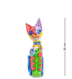 99-268 Фигурка «Кошка» н-р из трех 30,25,20 см (албезия, о.Бали)