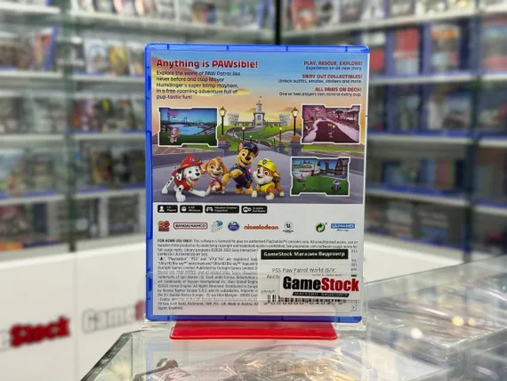 PS5 Paw Patrol World (Б/У, Английский язык, PPSA-09190)