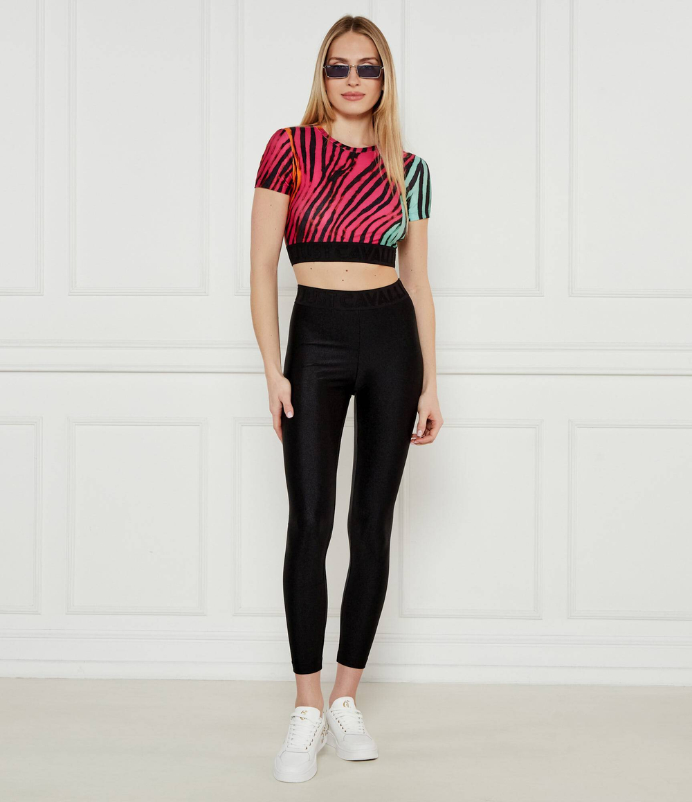 Блузка Just Cavalli - розовый(78PAH6A0JS451)