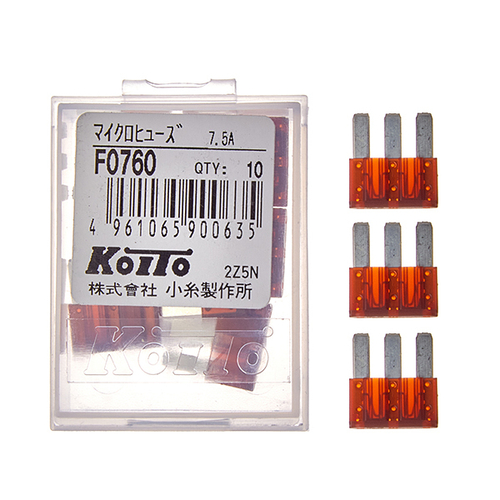 Предохранители Koito (кратность 10 шт.) F0760