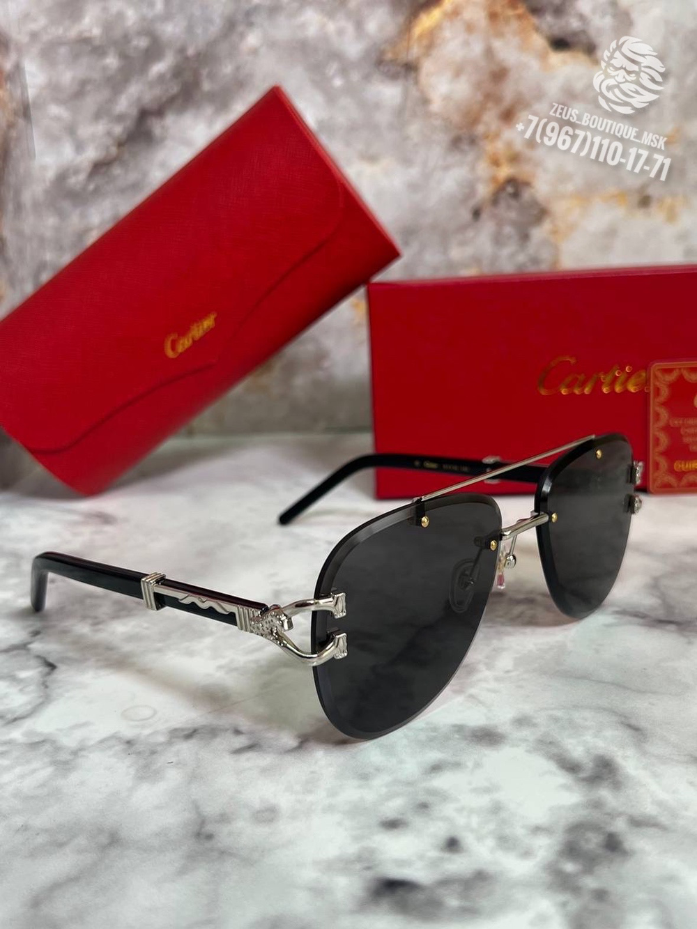 Солнечные очки Cartier
