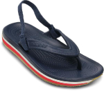 Шлепанцы Детские Crocs Retro Slingback Flat Navy / Red