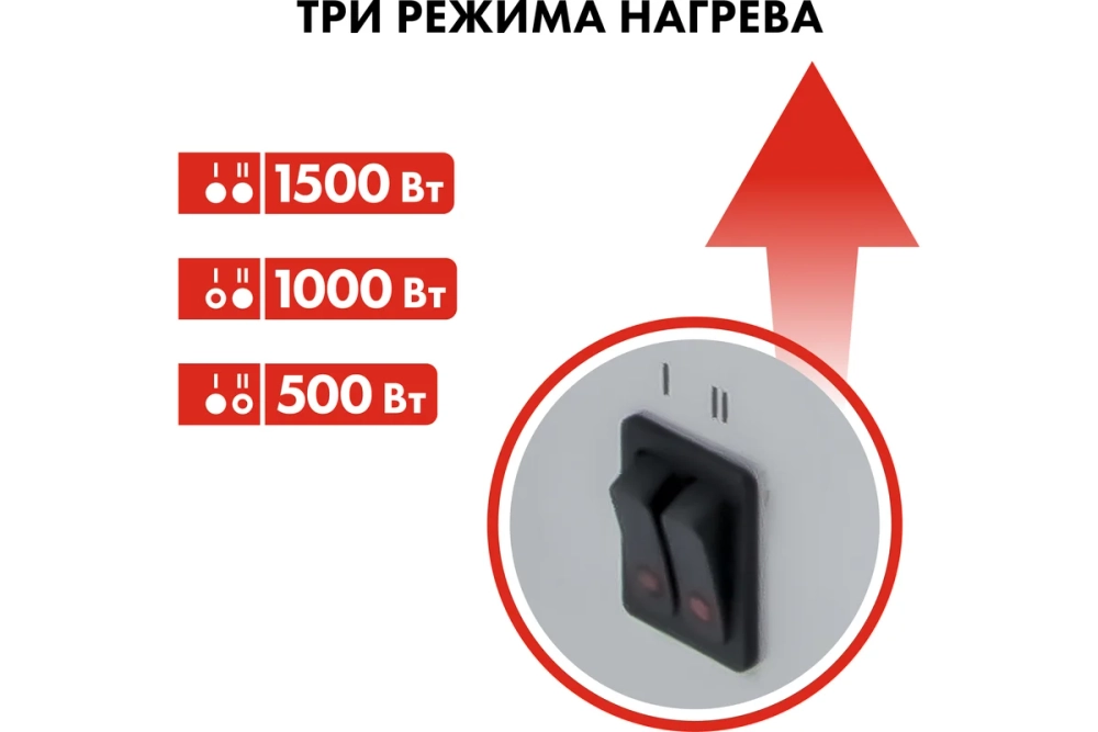 Обогреватель электрический инфракрасный 1,5 кВт QUATTRO ELEMENTI QE-1500i (790-557)