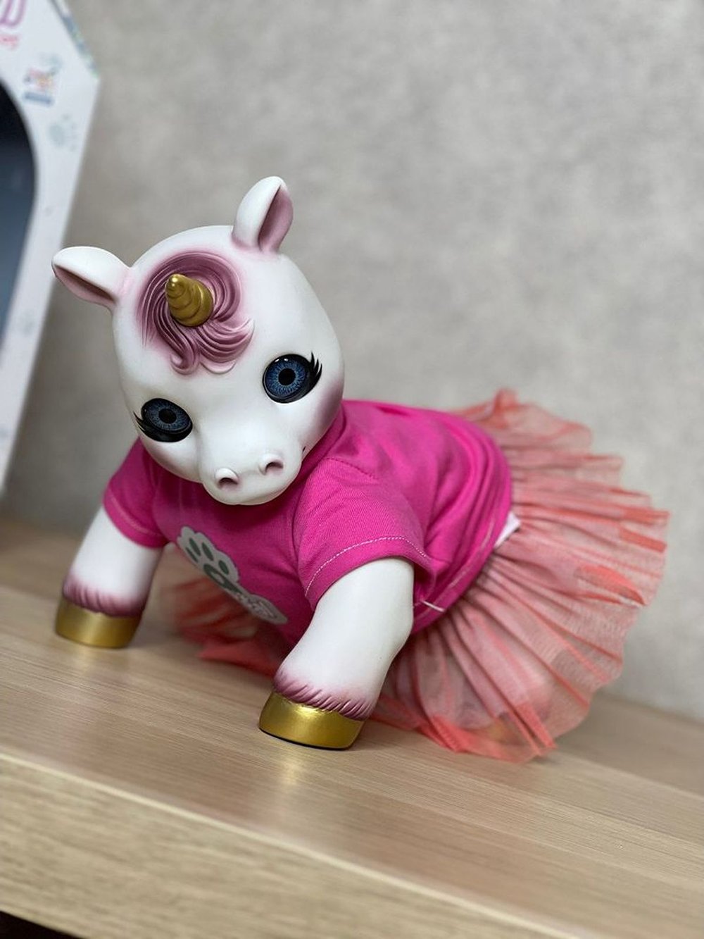 Игрушка мягконабивная 35см АниРеал Единорожка (60105)