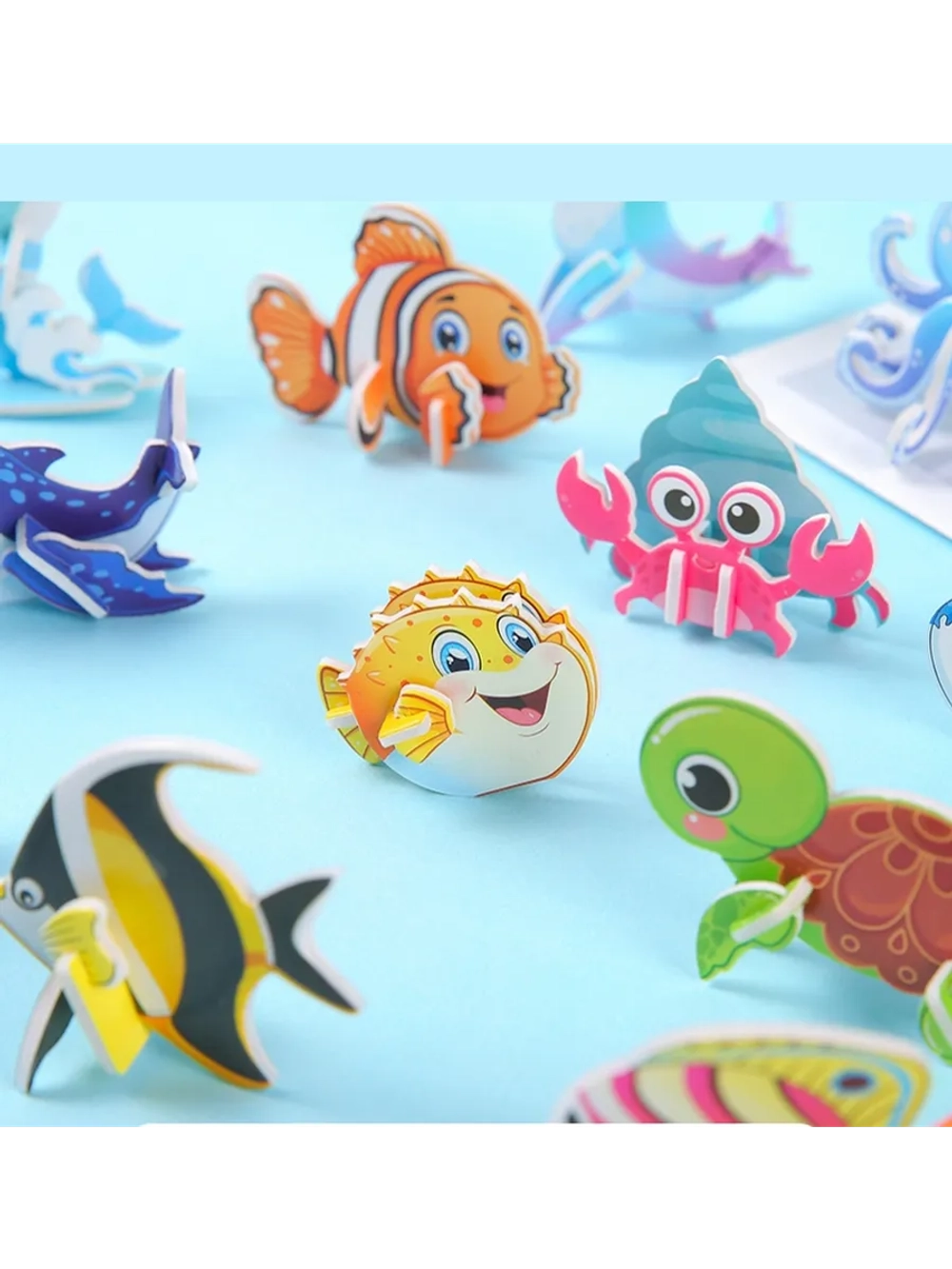 Конструктор 3D "Морские обитатели" 30 в 1, арт. 05019
