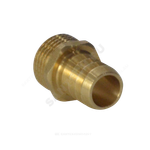 Переходник штуцерный латунь неразъемный для шланга Дн 25х3/4" НР SantechSystems