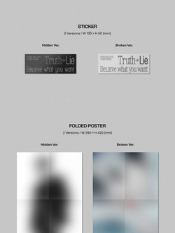 Альбом HWANG MIN HYUN - Truth or Lie 1st Mini Album 2 Version SET