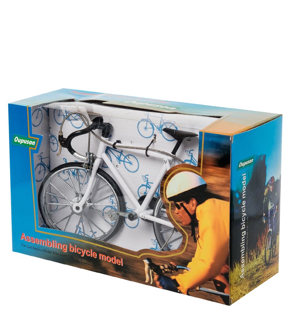VL-19/4 Фигурка-модель 1:10 Велосипед гоночный «Roadbike» белый