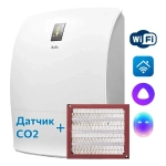 Приточная установка Ballu ONEAIR ASP-200SPMAX с нагревателем и датчиком CO2