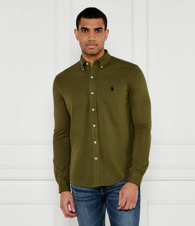 Рубашка POLO RALPH LAUREN - зеленый(710654408)