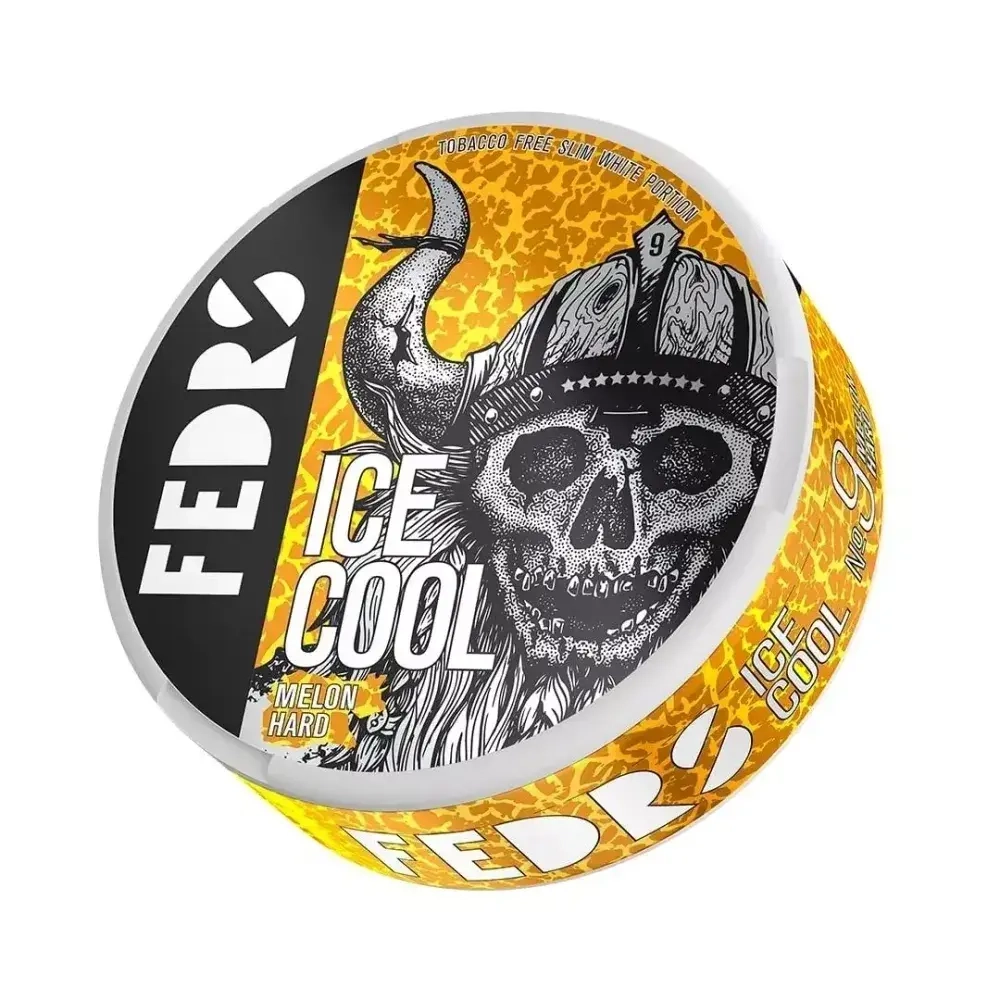 Снюс FEDRS ICE COOL №9 MELON HARD (65 МГ) - ДЫНЯ