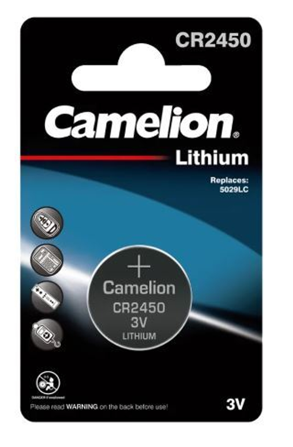 Camelion CR2450 BL1 уп.10