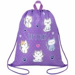 Мешок для обуви BRAUBERG KIDS, с петлей, 42х34 см, "Playing kittens", 272413