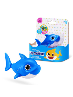 Интерактивная игрушка Robo Alive Baby Shark, голубой