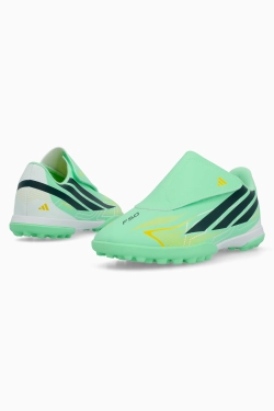Сороконожки adidas F50 Club Hyperfast TF Junior - бирюзовый